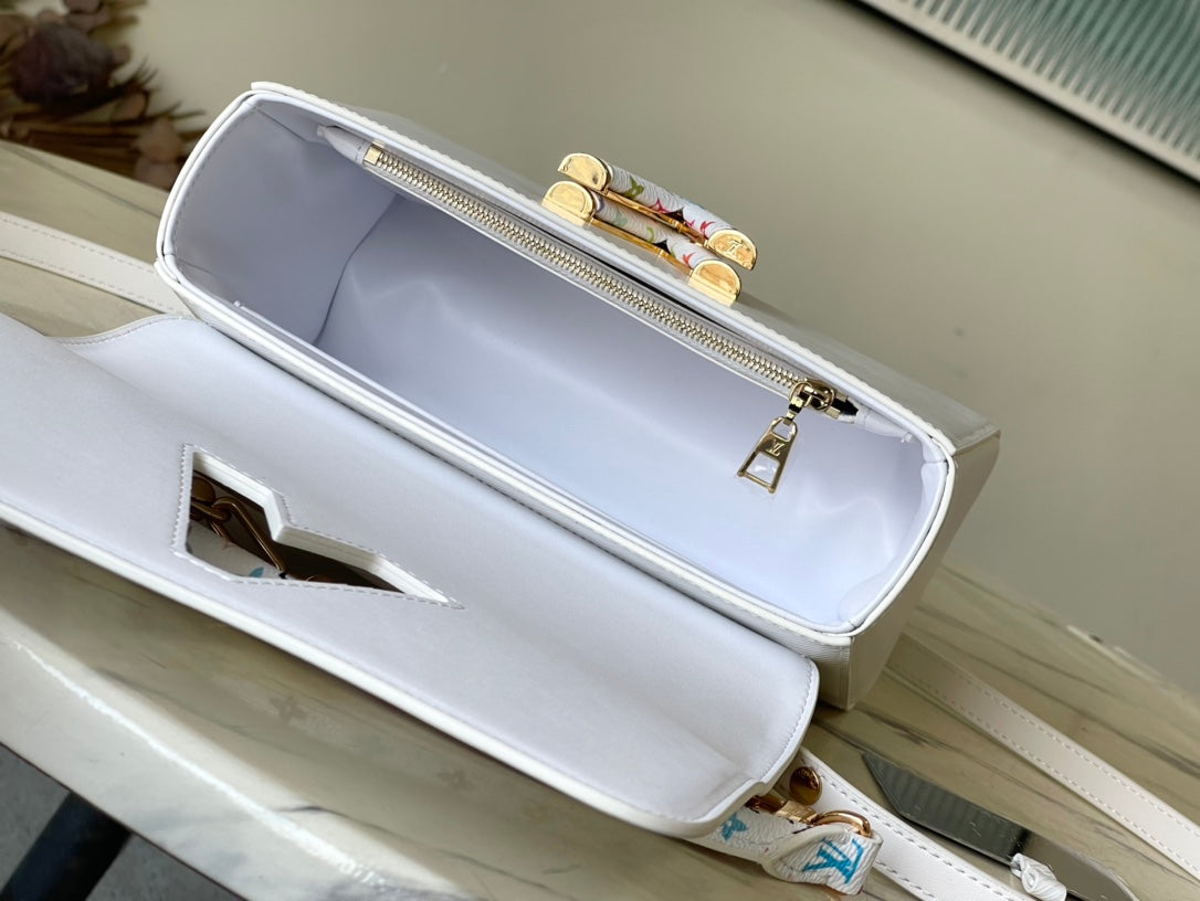 Louis Vuitton Twist Slim MM White