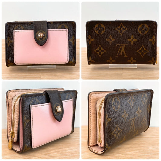 LOUIS VUITTON MONOGRAM JULIET BIFOLD WALLET – PINK WITH IC CHIP