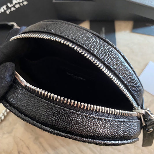 YSL MINI BLCK LEATHER
