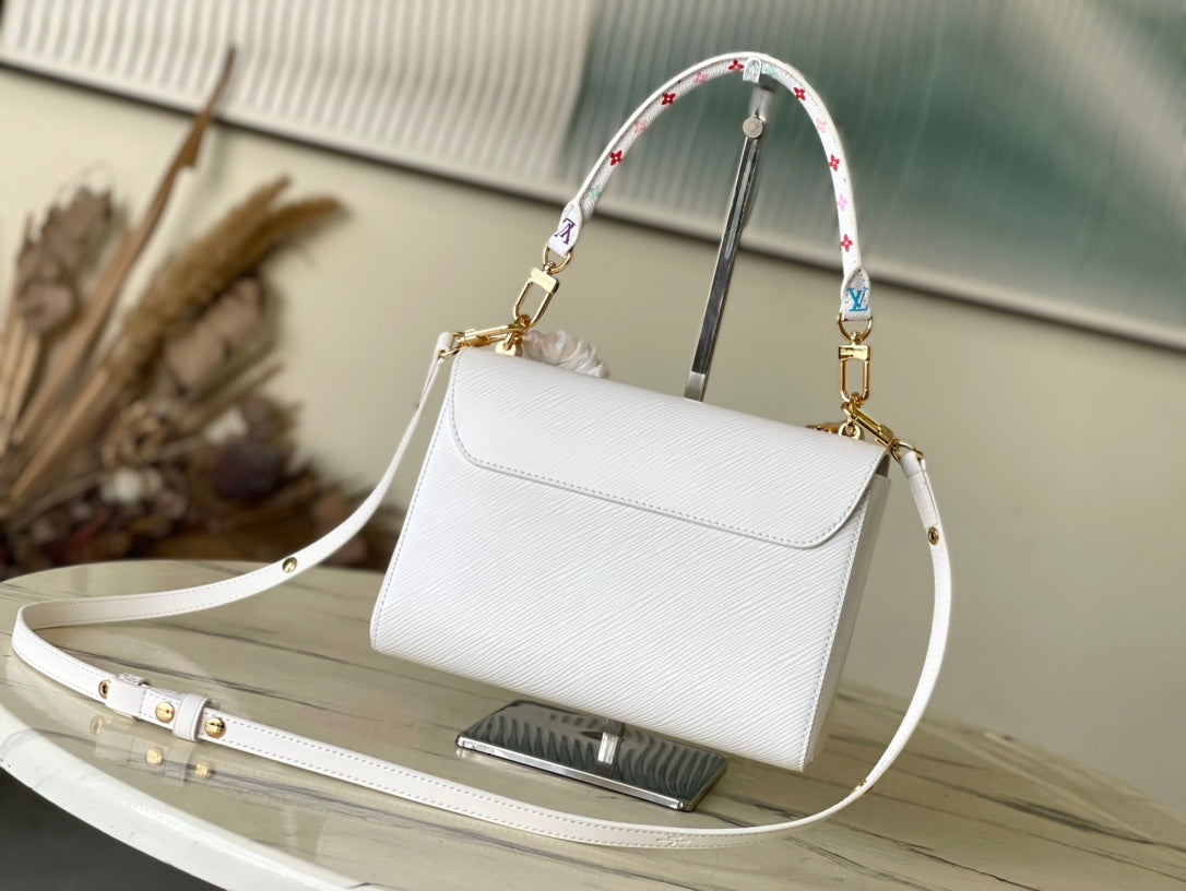 Louis Vuitton Twist Slim MM White