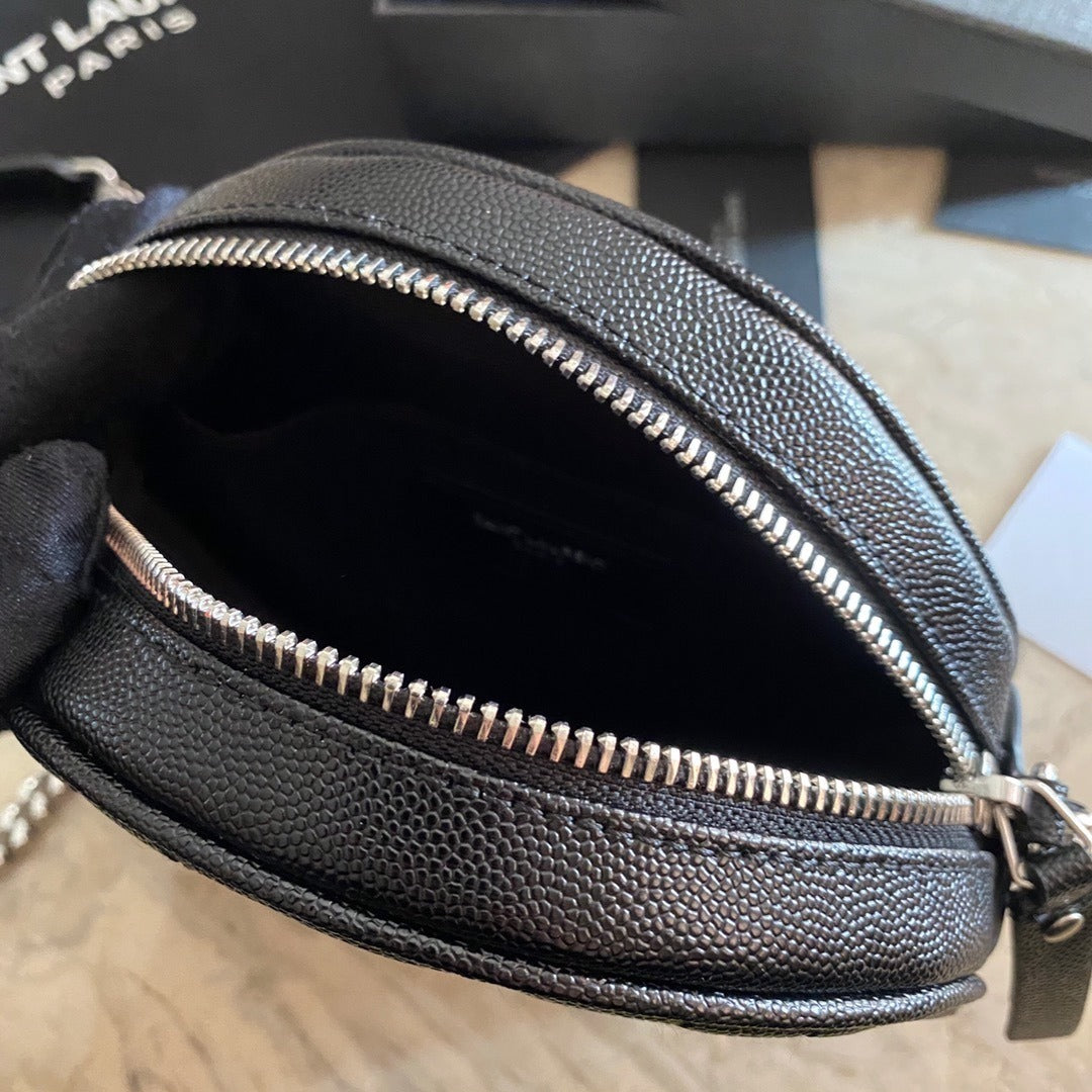 YSL MINI BLCK LEATHER
