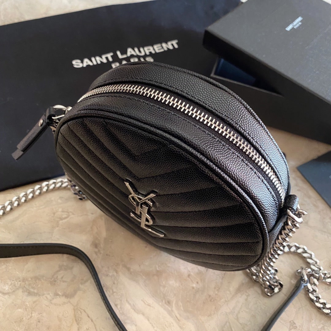 YSL MINI BLCK LEATHER